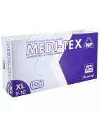Gants d'examen latex non poudrés non stériles Medi-Tex